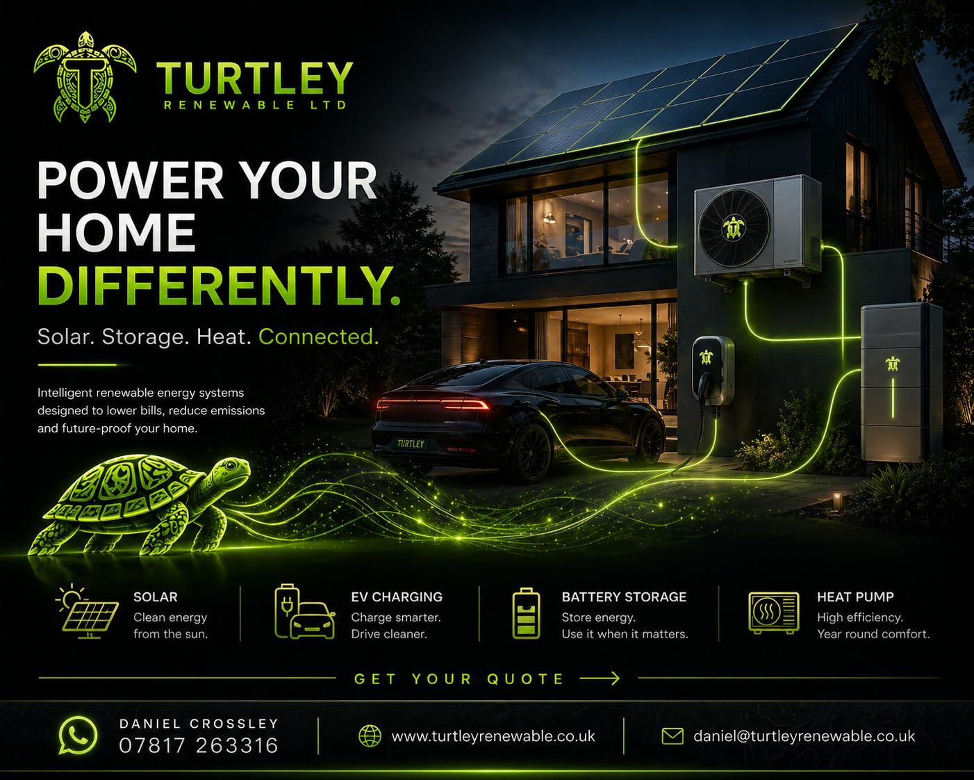 Power your home differently campaign creative
